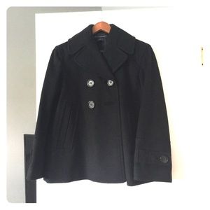French Connection double breasted pea coat